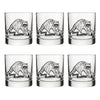 Stay Trashy Raccoon Whiskey Glass - Cute 10 Oz Rocks Glass with Fun Artwork - Rocks Glass - Two Little Fruits - Two Little Fruits
