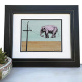 Stunning Elephant Art Print - Majestic Wall Decor for Home or Office (Sizes 8x10 & 11x14) - Paper Prints - Two Little Fruits - Two Little Fruits