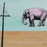 Stunning Elephant Art Print - Majestic Wall Decor for Home or Office (Sizes 8x10 & 11x14) - Paper Prints - Two Little Fruits - Two Little Fruits