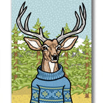Sweater Buck Soft Touch Matte Unique Fridge Magnet Designs - 2" x 3" Art Magnet - Fridge Magnets - Two Little Fruits - Two Little Fruits