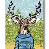 Sweater Buck Soft Touch Matte Unique Fridge Magnet Designs - 2" x 3" Art Magnet - Fridge Magnets - Two Little Fruits - Two Little Fruits