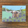 Texas Longhorn Steer Magnet - Two Little Fruits