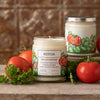 Tomato Leaf Scented Candle - Soy Candles - Two Little Fruits - Two Little Fruits