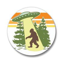 UFO illustrated button pin by Two Little Fruits