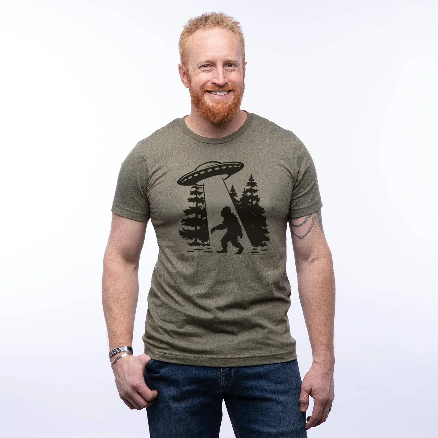 UFO illustrated t-shirt by Two Little Fruits
