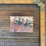 Unique 1890 Bees Fridge Magnet - Durable, Weather - Resistant Art Magnet for Kitchen Decor - Fridge Magnets - Two Little Fruits - Two Little Fruits