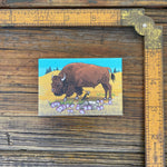 Unique Fridge Decor: Buffalo Decorative Art Magnet - 2" x 3" Durable Kitchen Accessory - Fridge Magnets - Two Little Fruits - Two Little Fruits