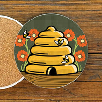 Gift illustrated coaster by Two Little Fruits