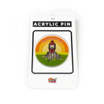 Unique Pins For Jackets: Let's Get Lit Lantern Acrylic Pin – 1.25 Inches With Rubber Clutch - Acrylic Pin - Two Little Fruits - Two Little Fruits