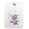 Unique Tea Towels - Eco - Friendly Cotton Mushroom Print with Moon, Stars & Snail Design - Tea Towels - Two Little Fruits - Two Little Fruits