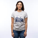 Unisex 100% Cotton Sailor Sea Lion Graphic Tee Shirt - Soft, Eco - Friendly Ink, Made in USA - Tee Shirts - Two Little Fruits - Two Little Fruits