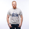 Unisex 100% Cotton Sailor Sea Lion Graphic Tee Shirt - Soft, Eco - Friendly Ink, Made in USA - Tee Shirts - Two Little Fruits - Two Little Fruits