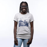 Unisex 100% Cotton Sailor Sea Lion Graphic illustrated t-shirt by Two Little Fruits