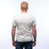Unisex Cowboy Bear T-Shirt in Heather Cement Gray - Eco - Friendly & Soft Cotton Tee - Tee Shirts - Two Little Fruits - Two Little Fruits