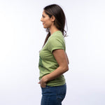 Unisex Frog Shirt - Eco - Friendly Toadster Design on Soft Heather Green Tee - Tee Shirts - Two Little Fruits - Two Little Fruits