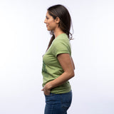 Unisex Frog Shirt - Eco - Friendly Toadster Design on Soft Heather Green Tee - Tee Shirts - Two Little Fruits - Two Little Fruits