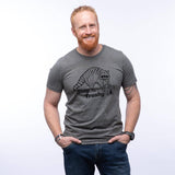 Unisex Raccoon Graphic illustrated t-shirt by Two Little Fruits