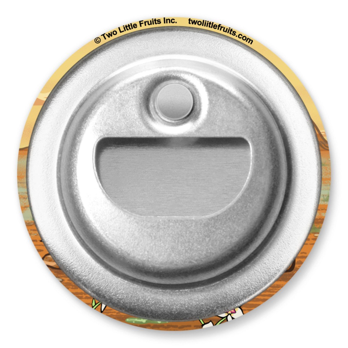 Utah Elk Bottle Opener with Magnetic Cap Catcher - Slim, Durable, Weather - Resistant Design - Soft Matte Bottle Openers - Two Little Fruits - Two Little Fruits