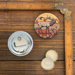 Utah Elk illustrated magnetic bottle opener by Two Little Fruits