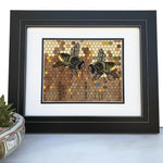 Vintage Honeybee Art Print - 1890 Style, 8x10 & 11x14 Sizes, Perfect for Nature Lovers - Paper Prints - Two Little Fruits - Two Little Fruits
