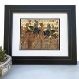 Vintage Honeybee Art Print - 1890 Style, 8x10 & 11x14 Sizes, Perfect for Nature Lovers - Paper Prints - Two Little Fruits - Two Little Fruits