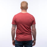 Wanna Burn One? Campfire Graphic T-Shirt - Unisex Red Tee with Eco - Friendly Ink - Tee Shirts - Two Little Fruits - Two Little Fruits