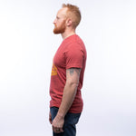 Wanna Burn One? Campfire Graphic T-Shirt - Unisex Red Tee with Eco - Friendly Ink - Tee Shirts - Two Little Fruits - Two Little Fruits