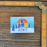 Winter Bear Fridge Magnet - Fridge Magnets - Two Little Fruits - Two Little Fruits