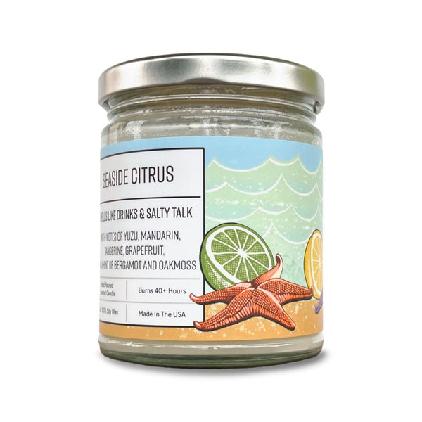 Yuzu Scented Soy Candle - Two Little Fruits